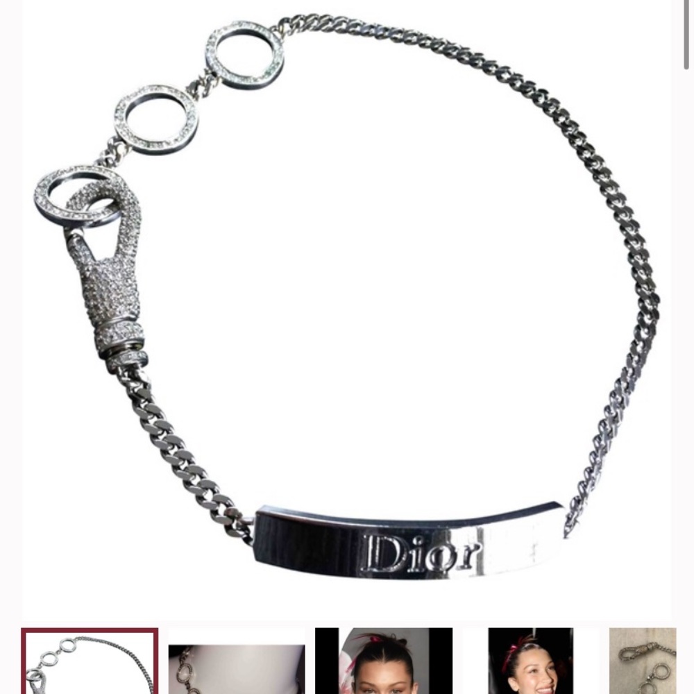 DIOR Swarovski dog collar choker necklace - Picture 12 of 12